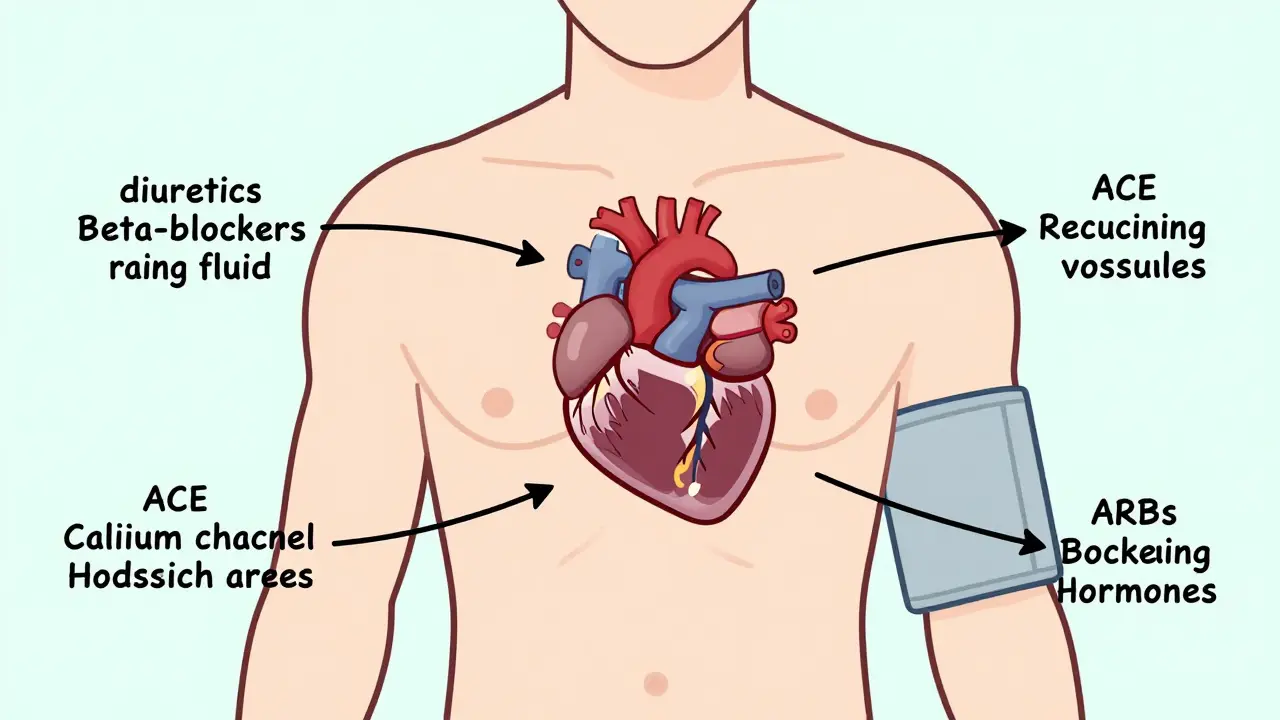 Blood Pressure Medications: Types, Side Effects, and Safety