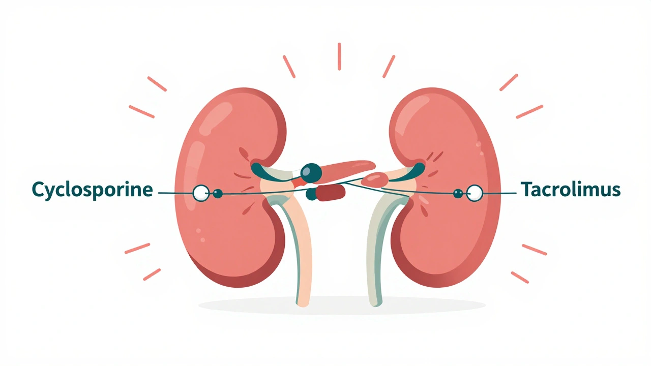 Calcineurin Inhibitors Side Effects: Cyclosporine vs Tacrolimus Compared