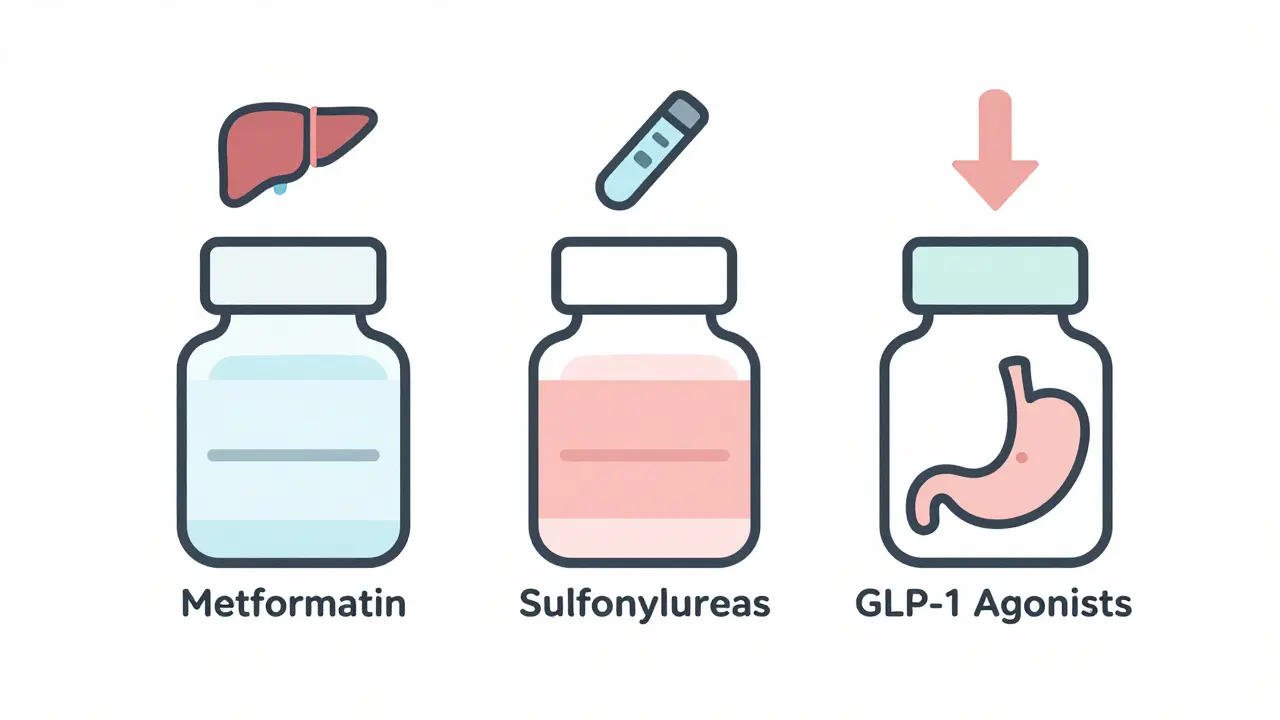 Oral Diabetes Medications Compared: Metformin, Sulfonylureas, and GLP-1 Agonists