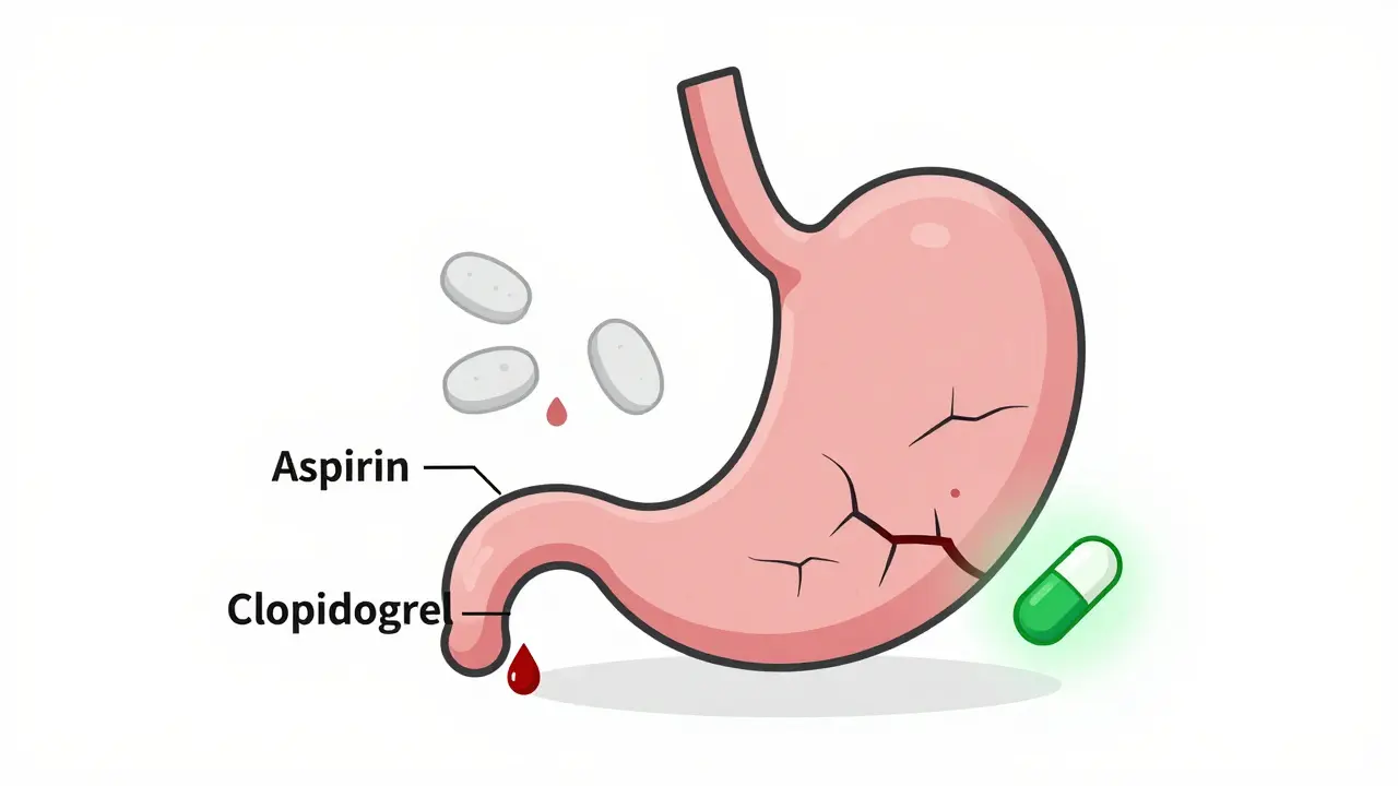Antiplatelet Medications: Managing Bleeding Risks and Protecting Your Stomach