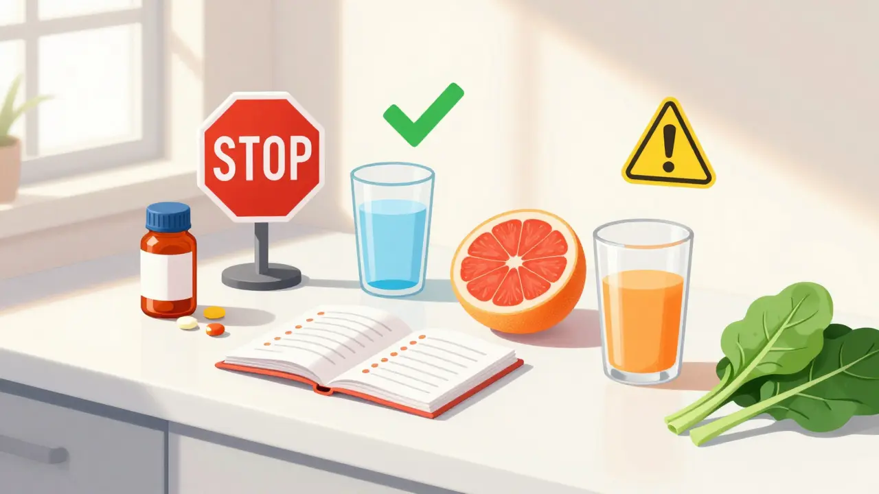 How to Create a Food and Medication Interaction Checklist at Home