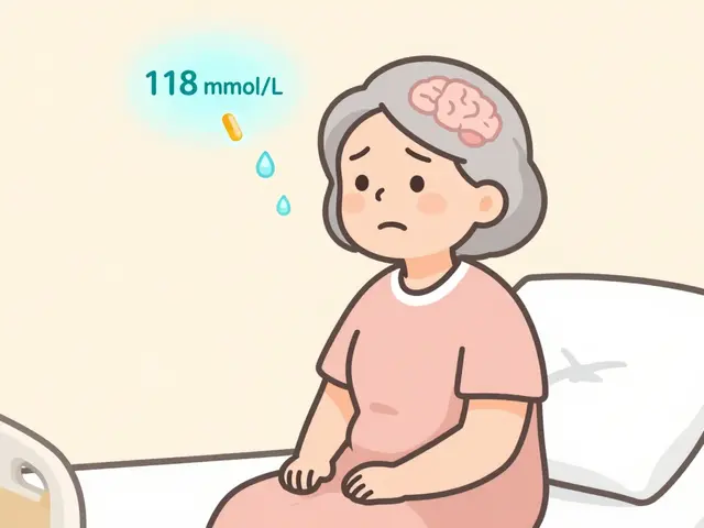 Hyponatremia from SSRIs: How Low Sodium and Confusion Risk Affect Elderly Patients